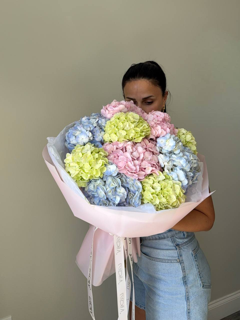 BOUQUET “COTTON CANDY” — HYDRANGEA